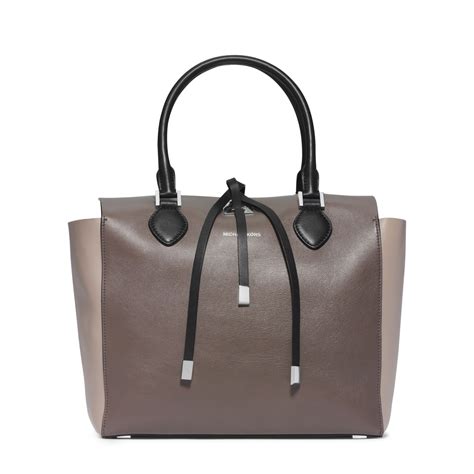 michael kors miranda tote grey|Michael Kors Miranda Tote .